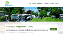 Desktop Screenshot of minicamping-wilgenhoek.nl