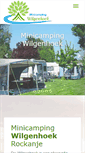 Mobile Screenshot of minicamping-wilgenhoek.nl